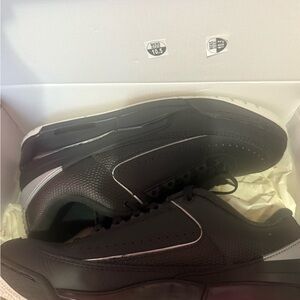 Men's Black and Gray Sneakers